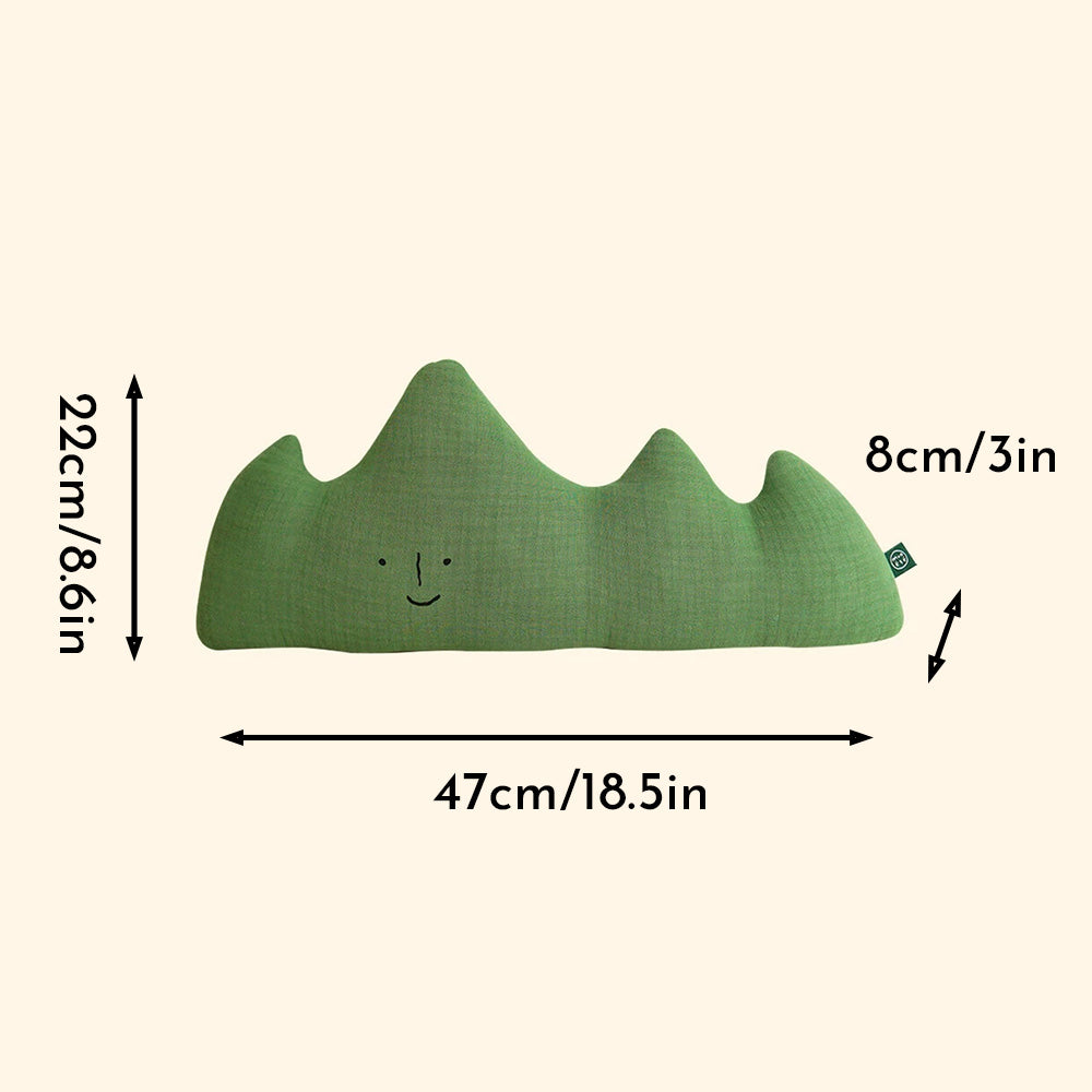 Children’s Cute Doll Nap Pillow – Soft Cotton Backrest Cushion