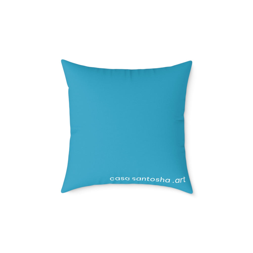 Starfish Beach Bocas Art Pillow – Decorative Canvas Cushion