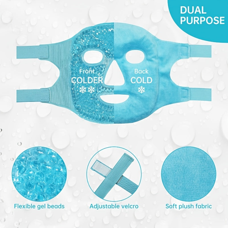 Gel for Puffiness/Dark Circles/Eye Bags/Dry Eyes/Headaches/Migraines/Stress Relief, Pack (Blue)