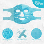 Gel for Puffiness/Dark Circles/Eye Bags/Dry Eyes/Headaches/Migraines/Stress Relief, Pack (Blue)