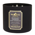 Mahogany Teakwood 3-Wick Scented Candle – High Intensity