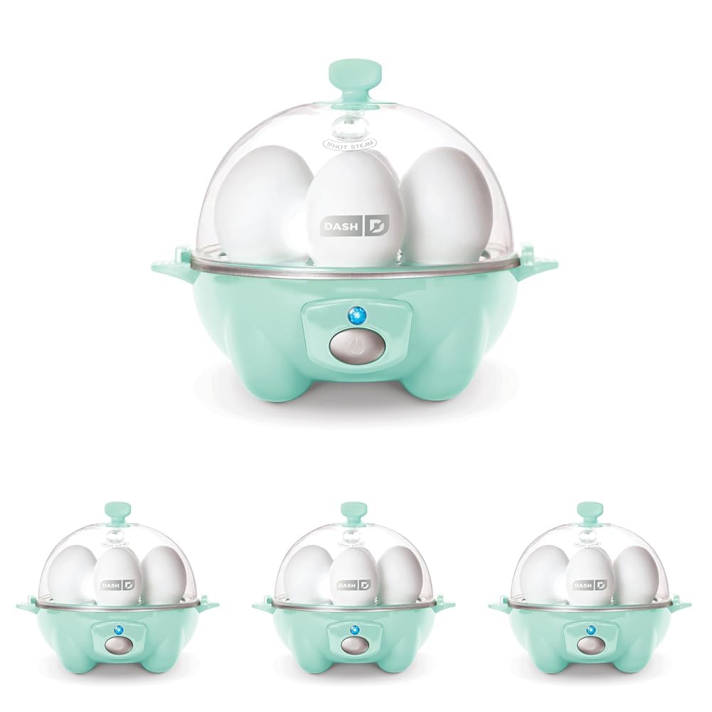 DASH Rapid Egg Cooker: 7 Egg Capacity Electric Egg Cooker for Hard Boiled Eggs