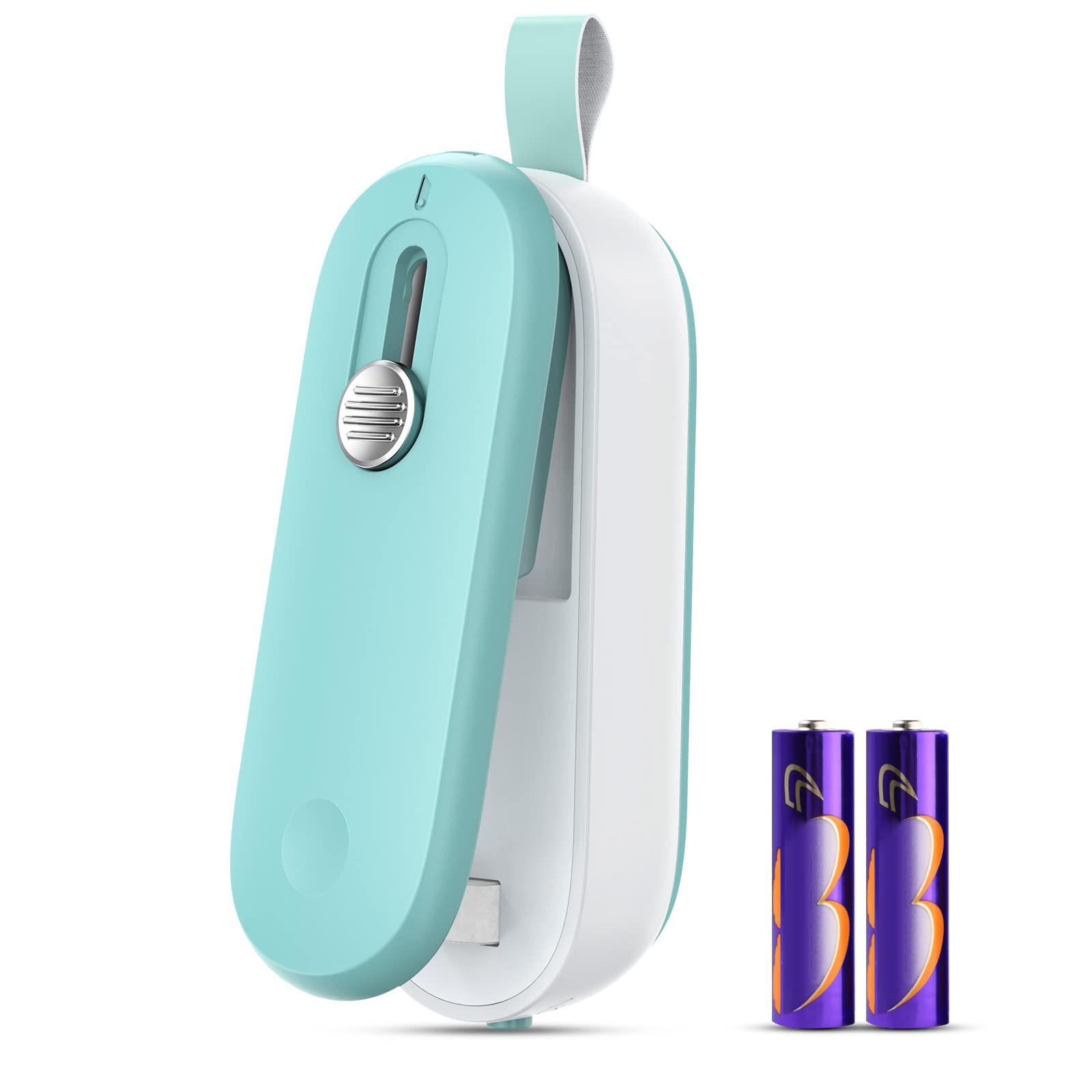 Feppo Mini Bag Sealer 2-in-1 – Heat Seal with Cutter & Lanyard