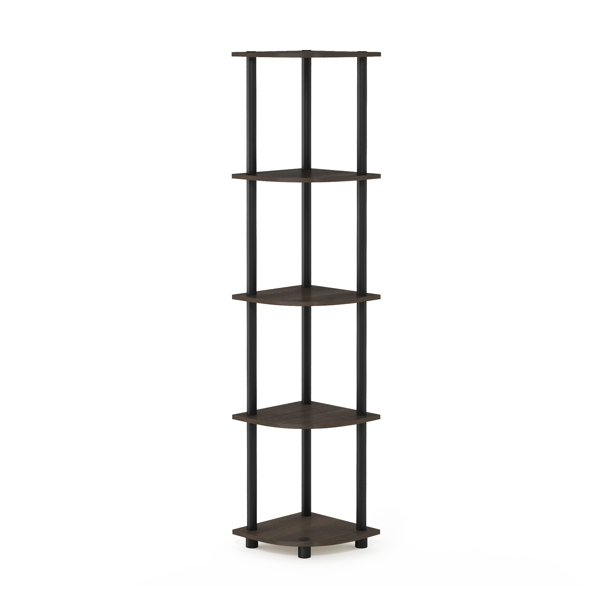 Furinno Turn-N-Tube 5 Tier Corner Display for Any Room