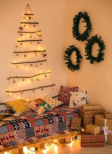 Brightown 12-Pack LED Fairy Lights – 7FT Battery-Operated