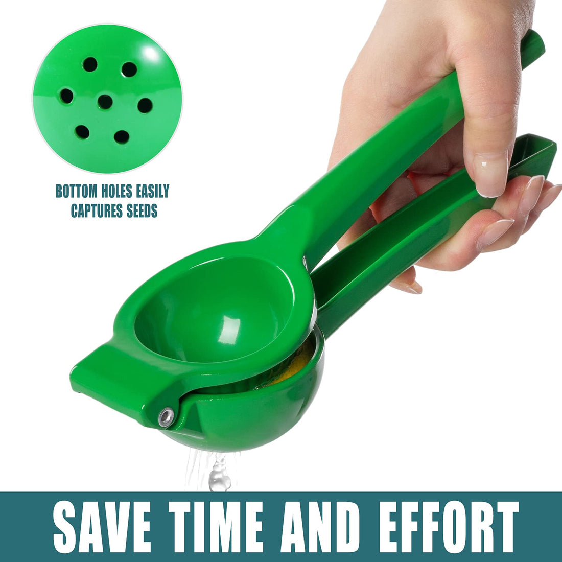 Manual Juicer Citrus Lemon Squeezer, Fruit Juicer Lime Press Metal