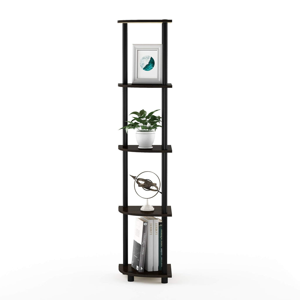 Furinno Turn-N-Tube 5 Tier Corner Display for Any Room