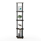 Furinno Turn-N-Tube 5 Tier Corner Display for Any Room