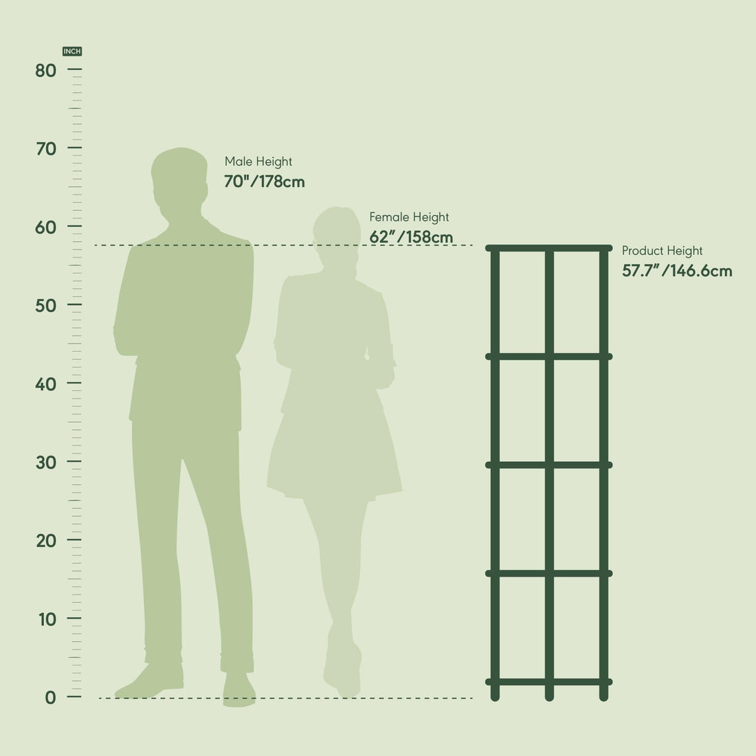 Furinno Turn-N-Tube 5 Tier Corner Display