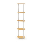 Furinno Turn-N-Tube 5 Tier Corner Display for Any Room