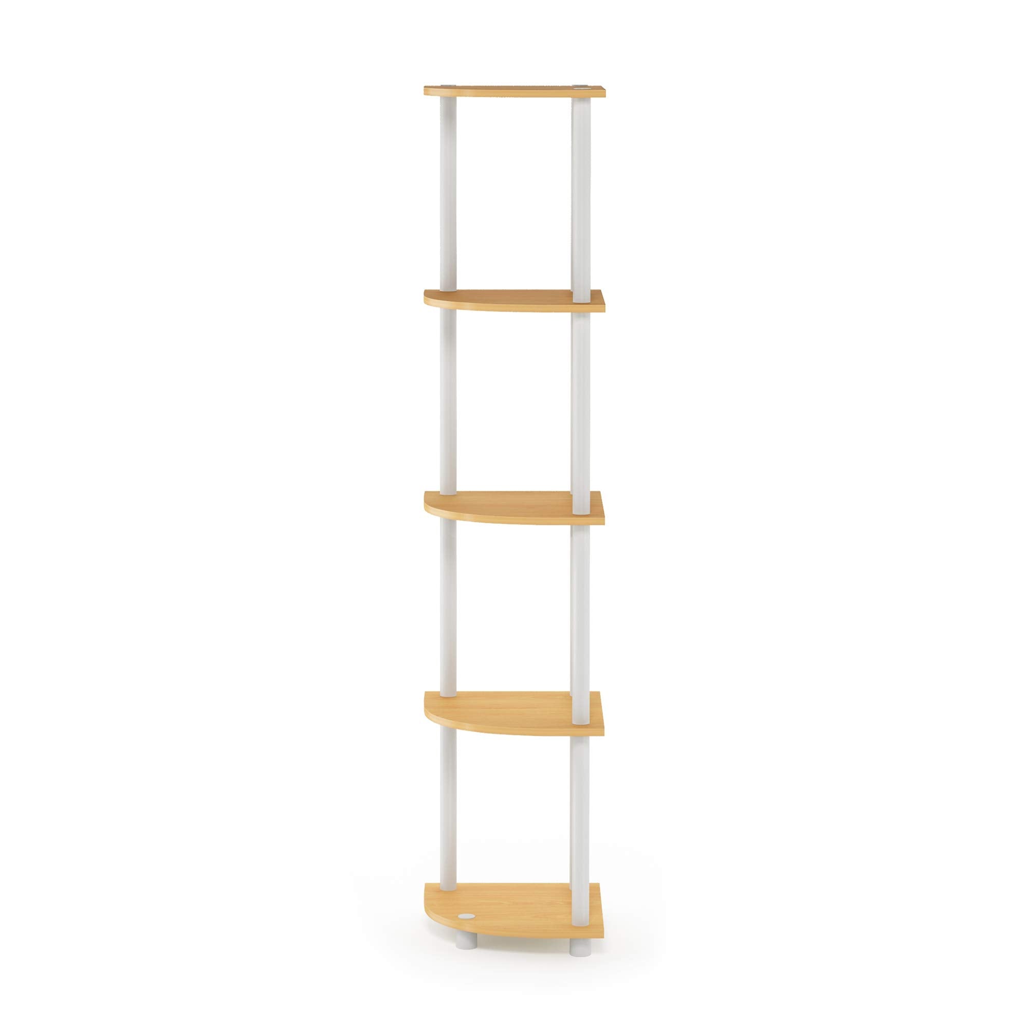 Furinno Turn-N-Tube 5 Tier Corner Display for Any Room