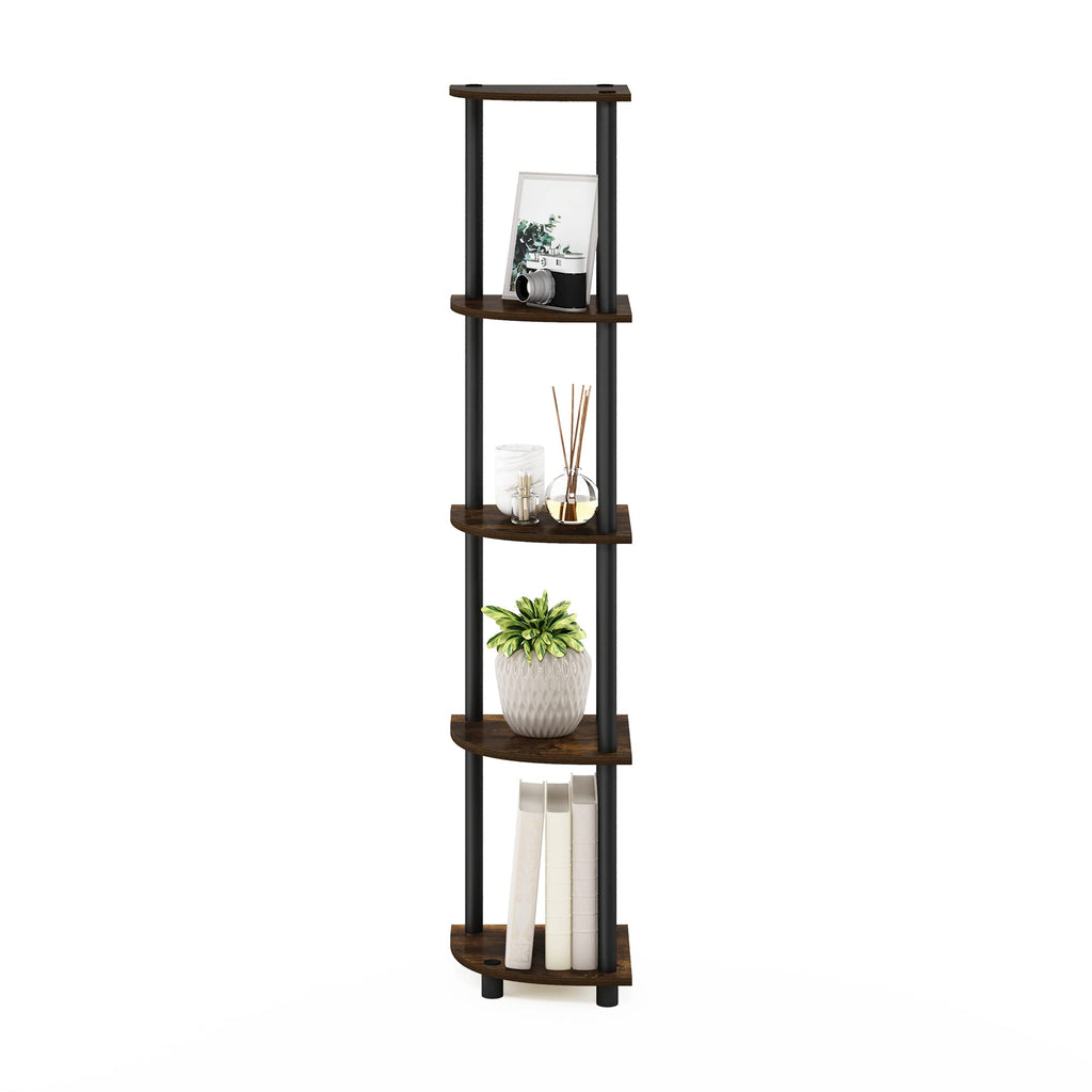 Furinno Turn-N-Tube 5 Tier Corner Display for Any Room