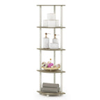 Furinno Turn-N-Tube 5 Tier Corner Display for Any Room