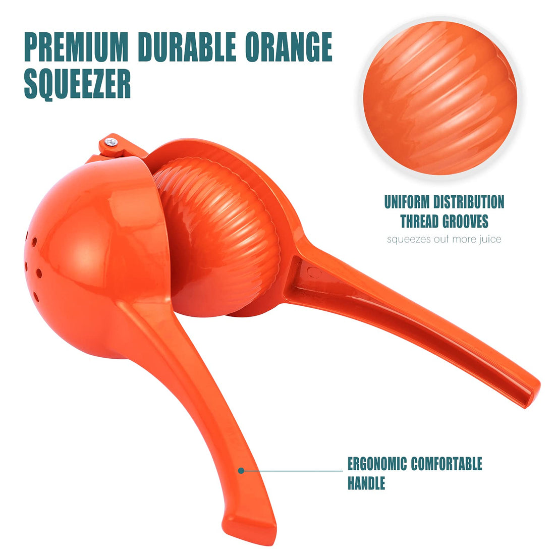 Manual Juicer Citrus Lemon Squeezer, Fruit Juicer Lime Press Metal