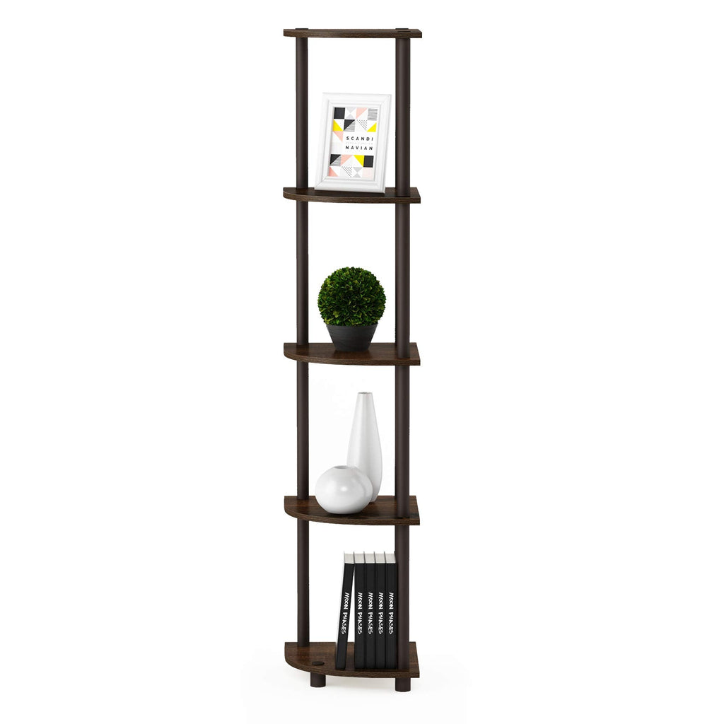 Furinno Turn-N-Tube 5 Tier Corner Display for Any Room