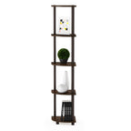 Furinno Turn-N-Tube 5 Tier Corner Display for Any Room