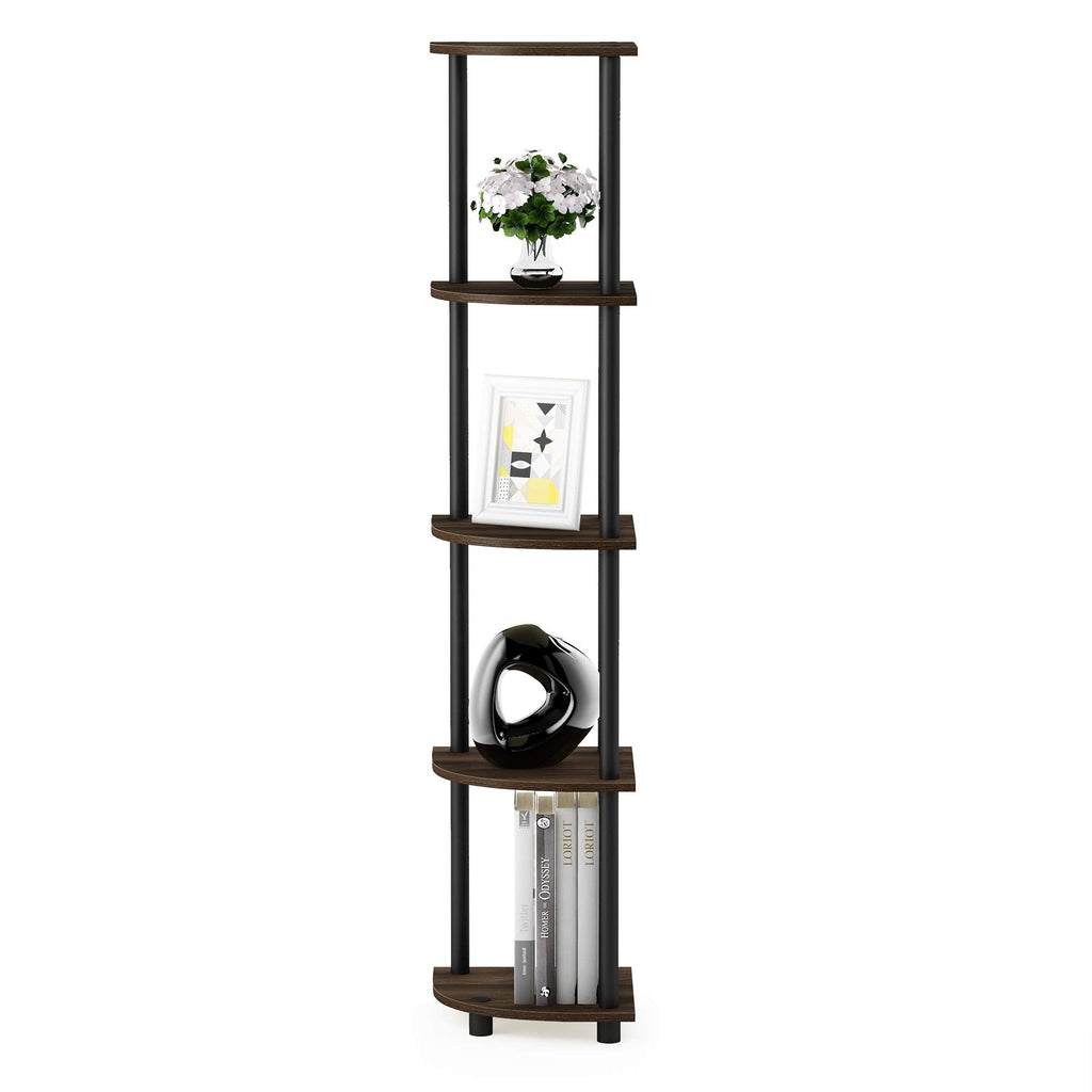Furinno Turn-N-Tube 5 Tier Corner Display for Any Room