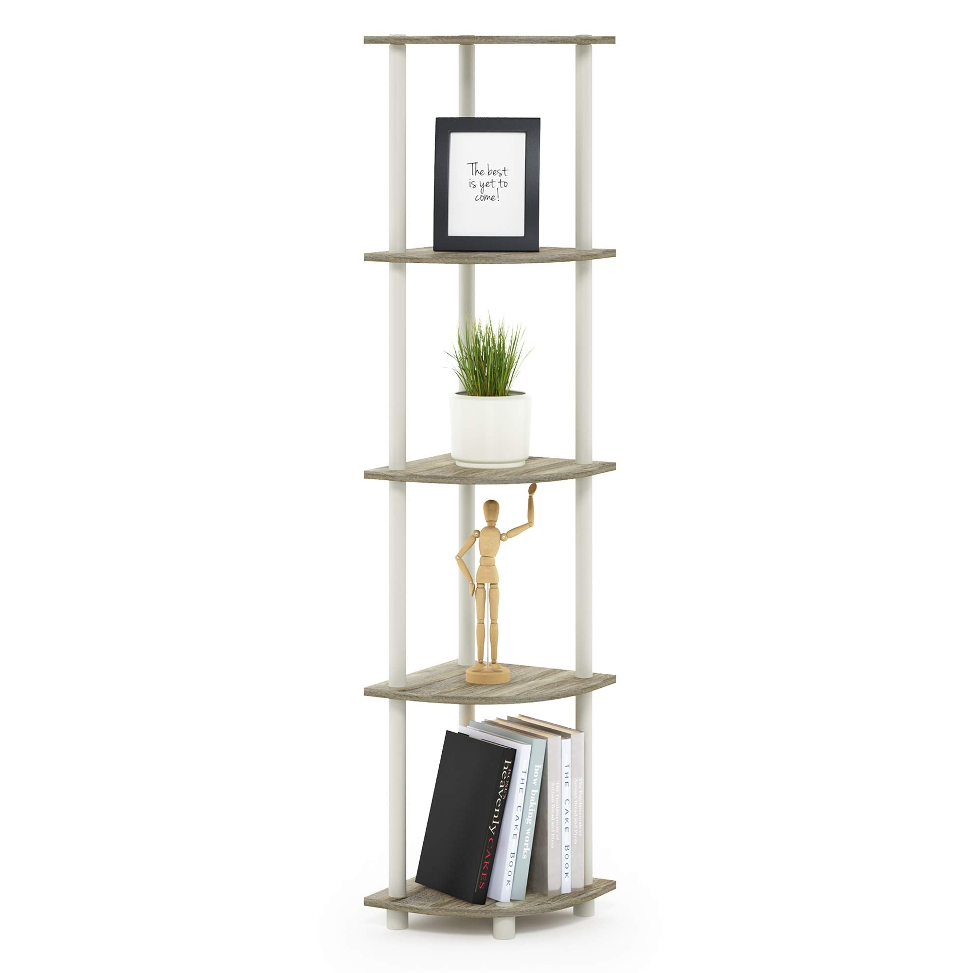 Furinno Turn-N-Tube 5 Tier Corner Display