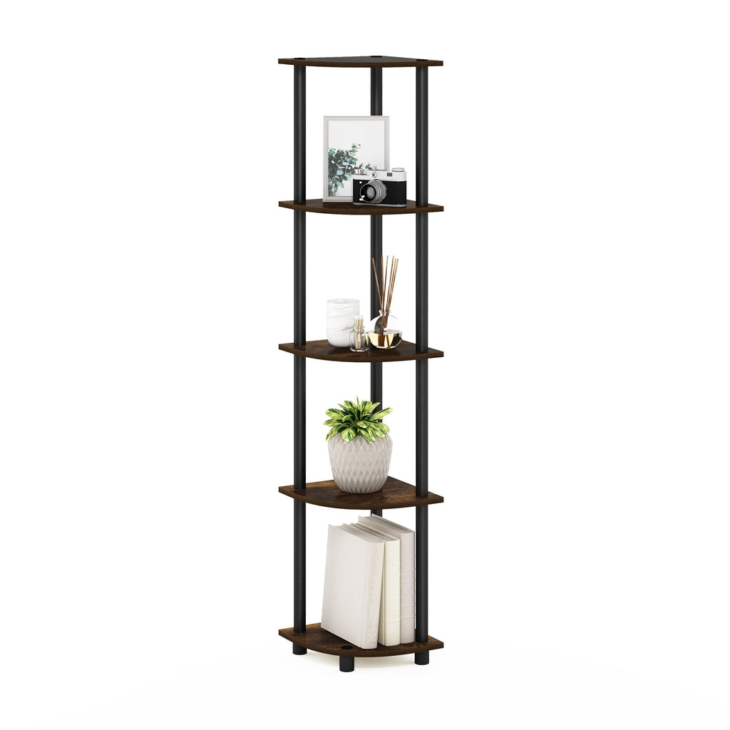 Furinno Turn-N-Tube 5 Tier Corner Display for Any Room