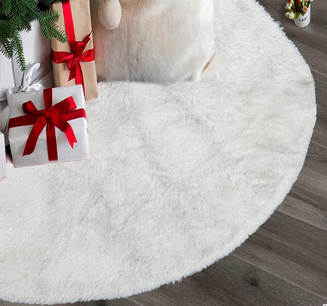 Shaggy Furry Christmas Gnome Plush Decoration