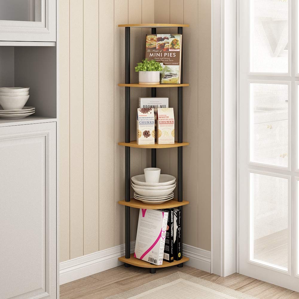 Furinno Turn-N-Tube 5 Tier Corner Display
