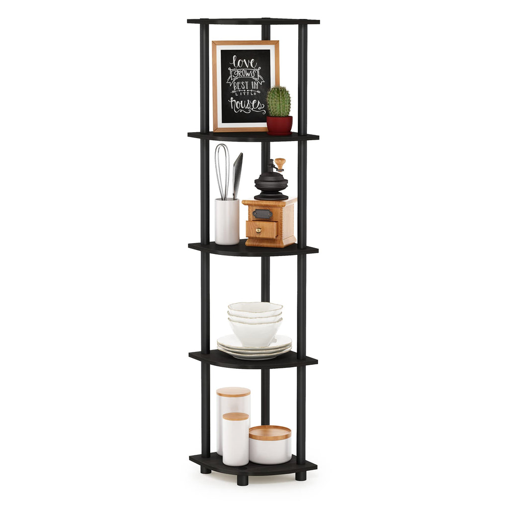 Furinno Turn-N-Tube 5 Tier Corner Display for Any Room