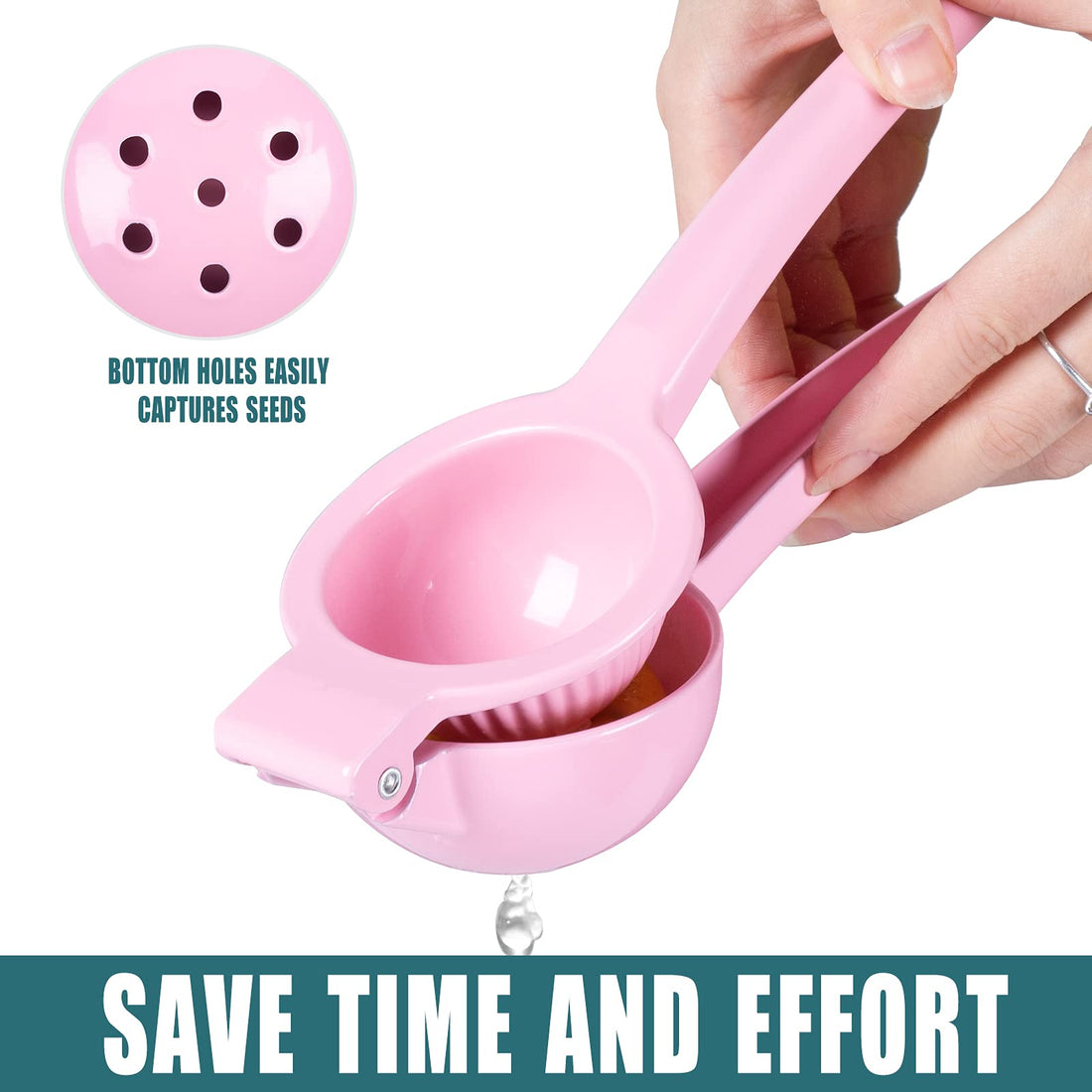 Manual Juicer Citrus Lemon Squeezer, Fruit Juicer Lime Press Metal