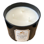 Mahogany Teakwood 3-Wick Scented Candle – High Intensity