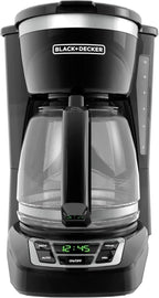 DECKER 12-Cup Digital Coffee Maker for Perfect Brews