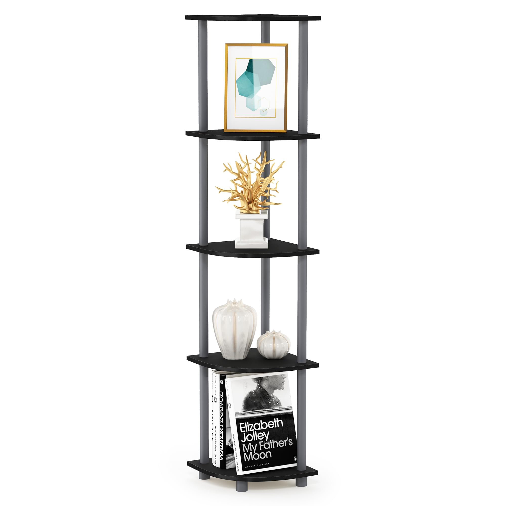 Furinno Turn-N-Tube 5 Tier Corner Display