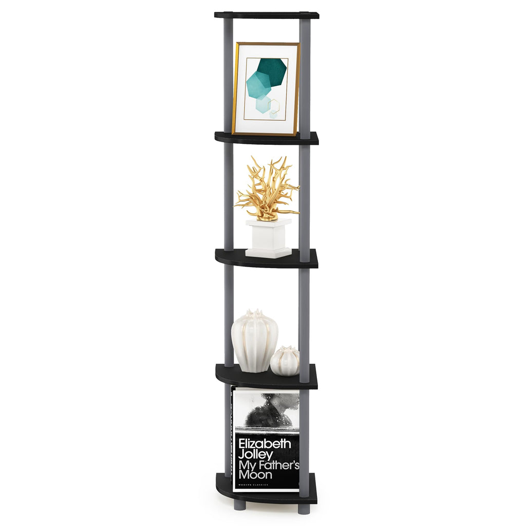 Furinno Turn-N-Tube 5 Tier Corner Display for Any Room