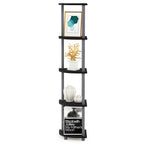 Furinno Turn-N-Tube 5 Tier Corner Display for Any Room