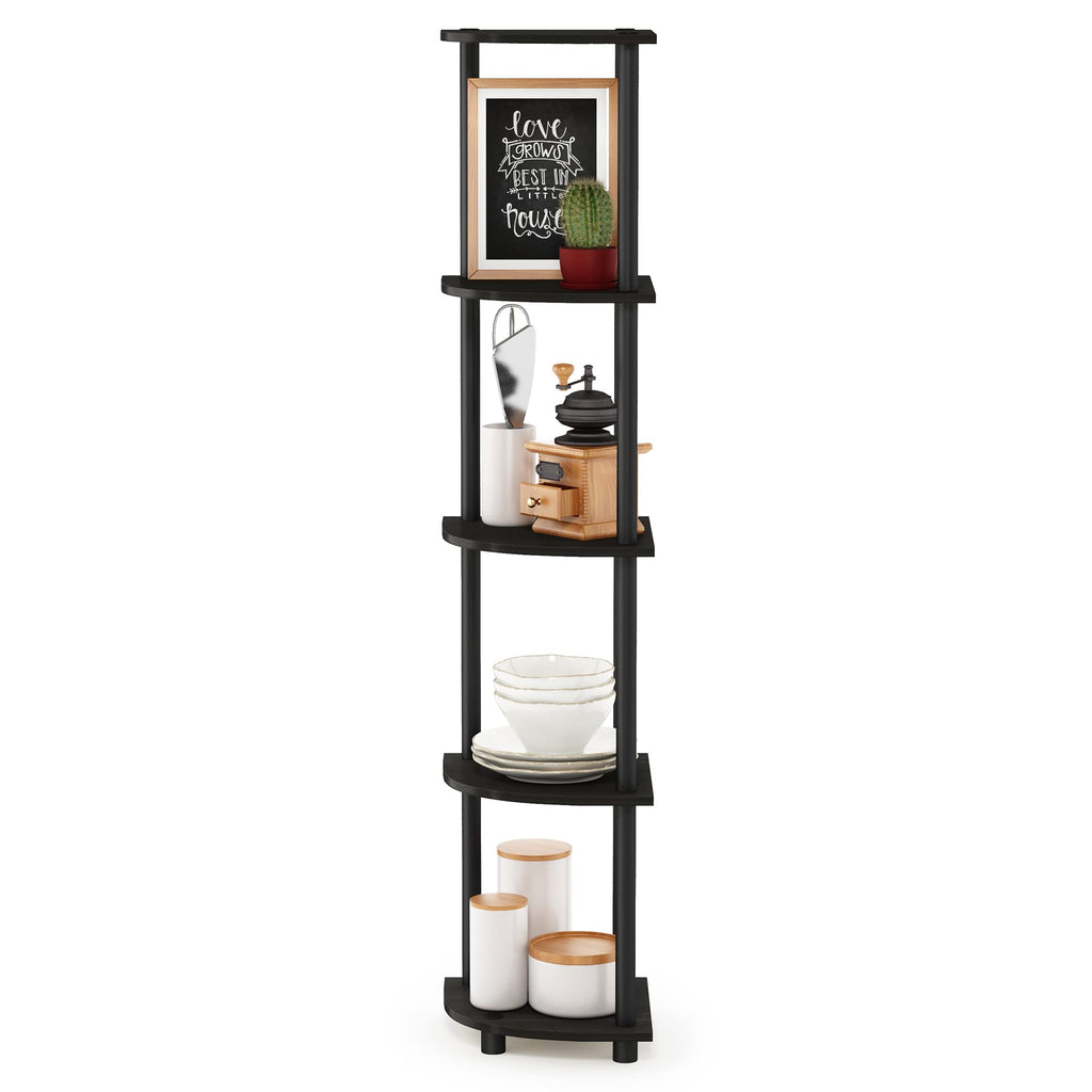 Furinno Turn-N-Tube 5 Tier Corner Display for Any Room