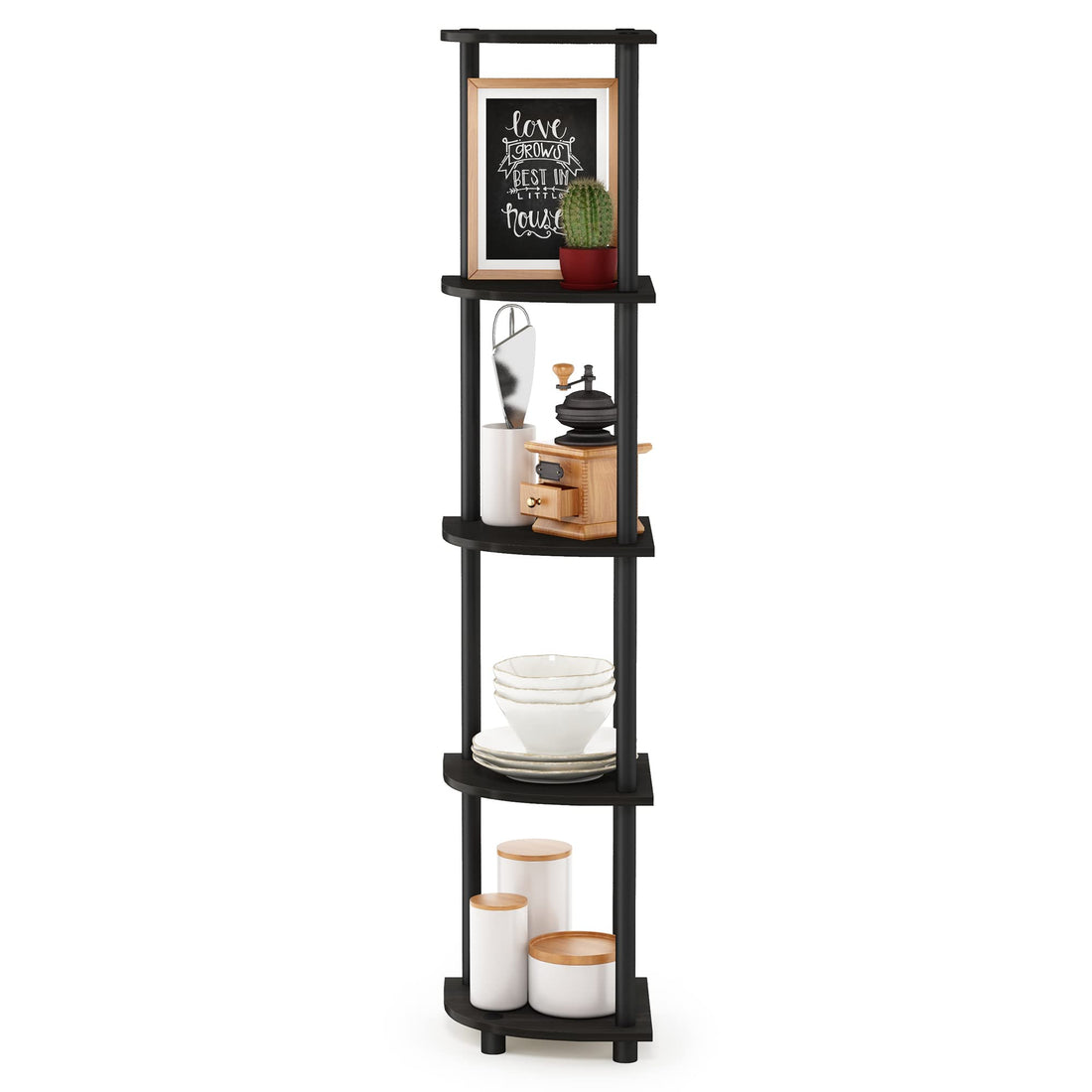Furinno Turn-N-Tube 5 Tier Corner Display