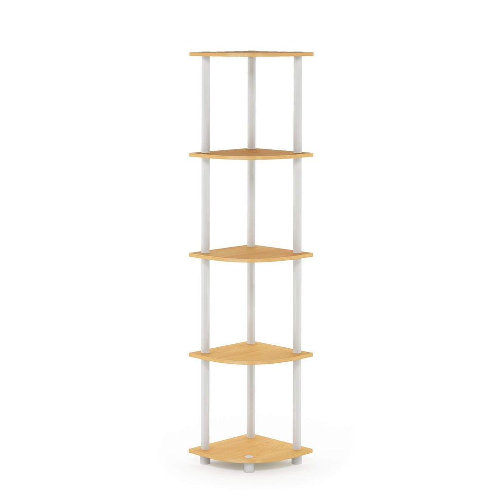 Furinno Turn-N-Tube 5 Tier Corner Display for Any Room