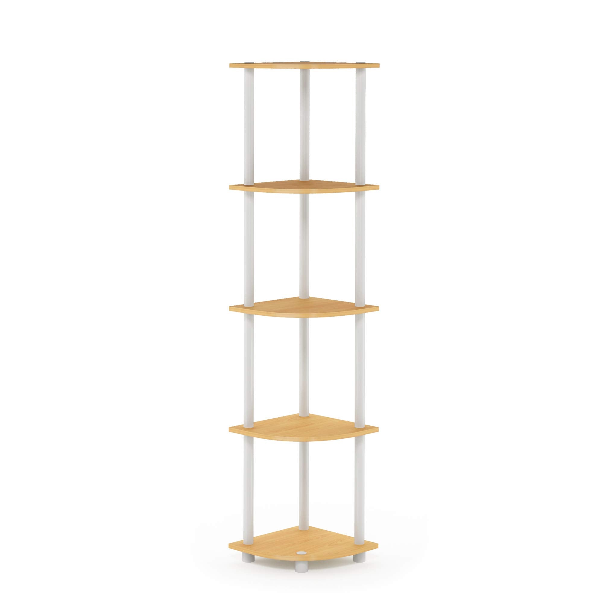 Furinno Turn-N-Tube 5 Tier Corner Display for Any Room