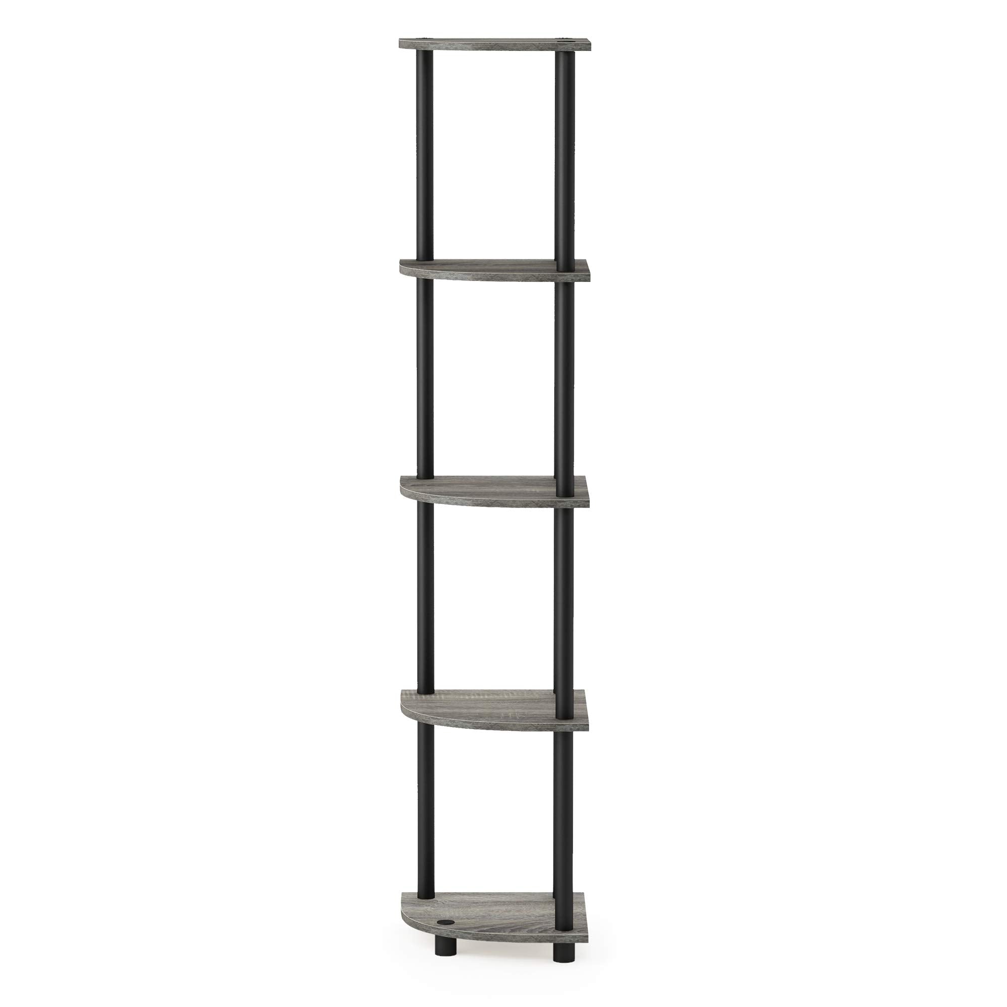 Furinno Turn-N-Tube 5 Tier Corner Display for Any Room
