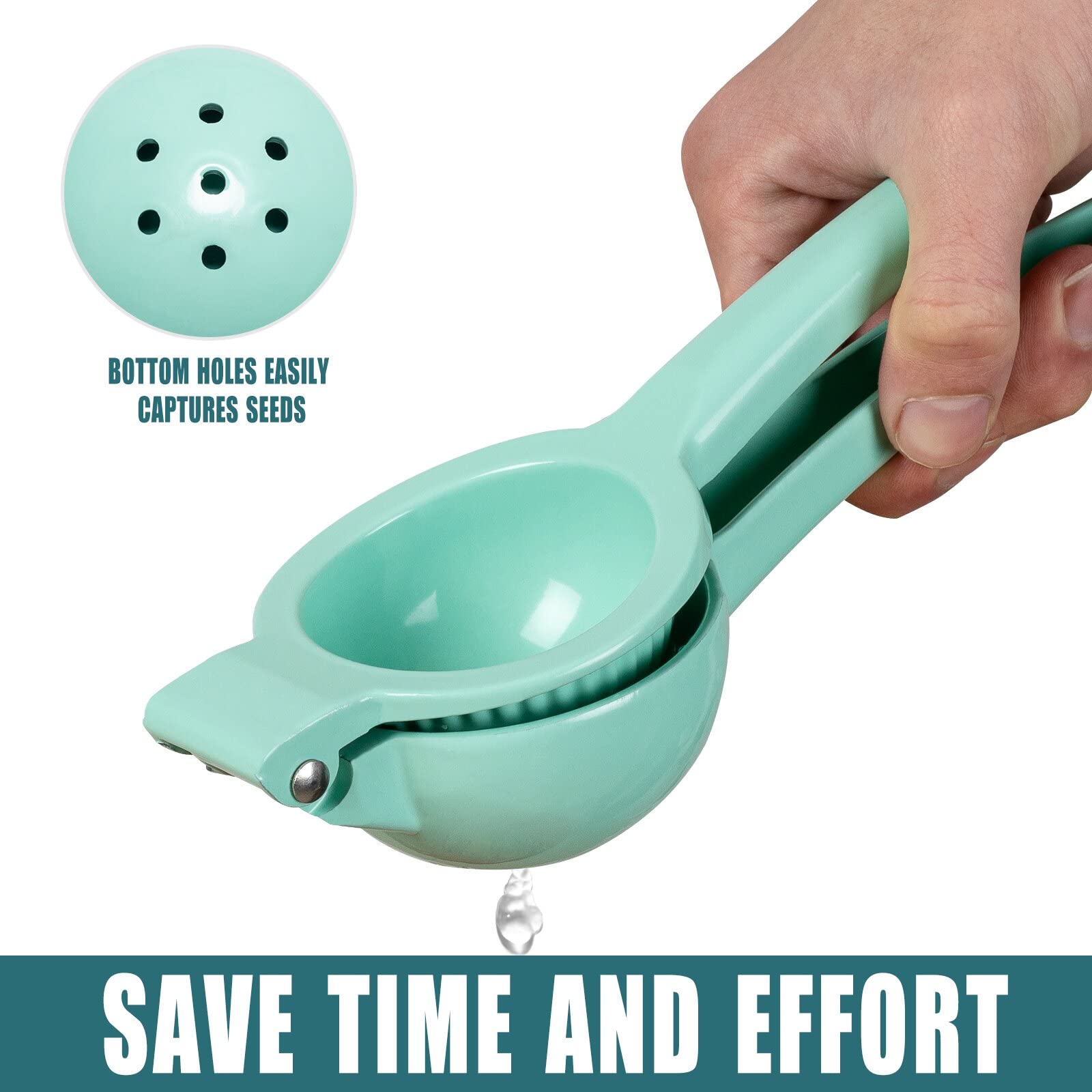 Manual Juicer Citrus Lemon Squeezer, Fruit Juicer Lime Press Metal