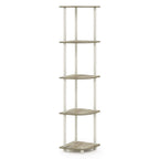 Furinno Turn-N-Tube 5 Tier Corner Display for Any Room