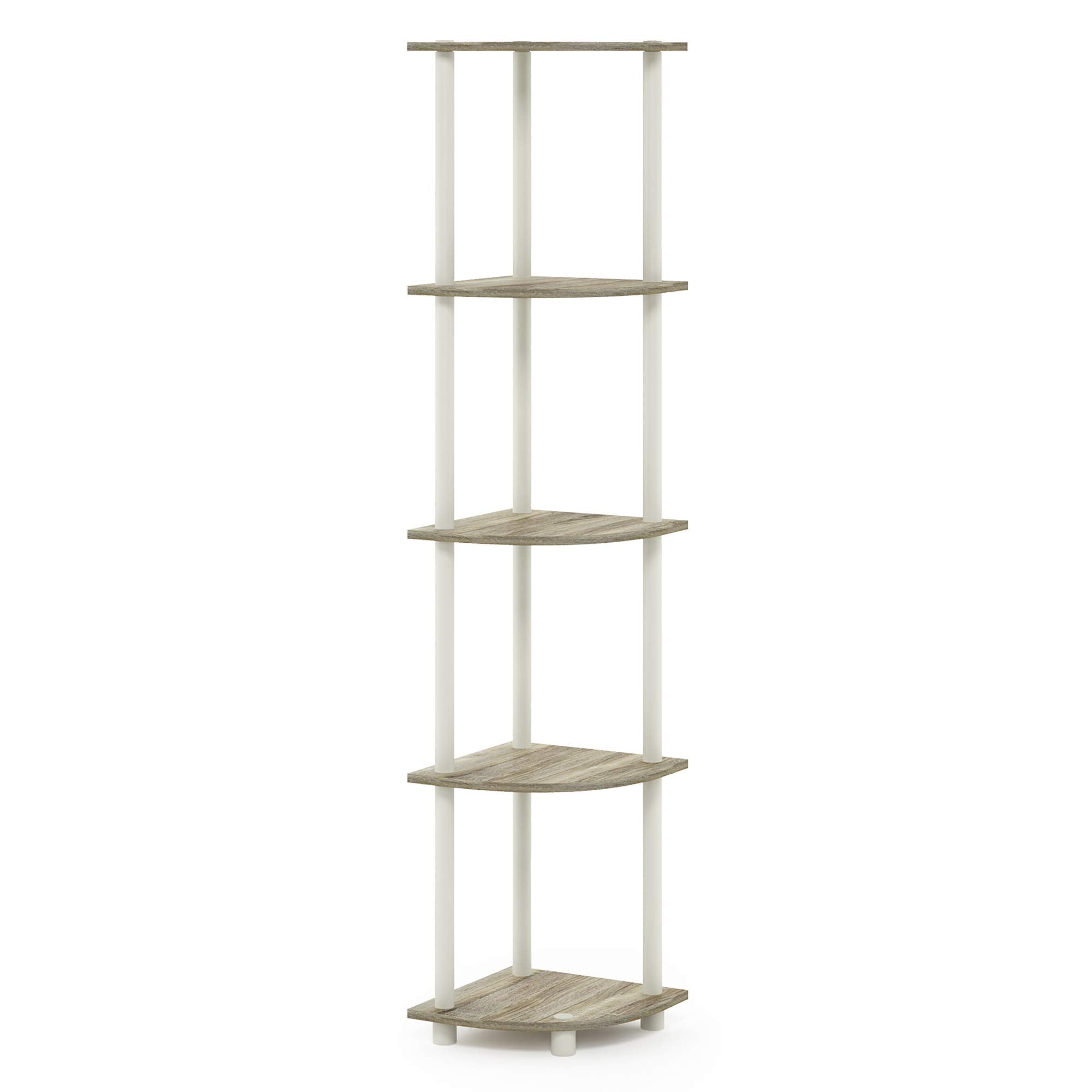 Furinno Turn-N-Tube 5 Tier Corner Display for Any Room