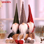 3PCS Long Legs Rudolph Christmas Dolls – Holiday Decor Set