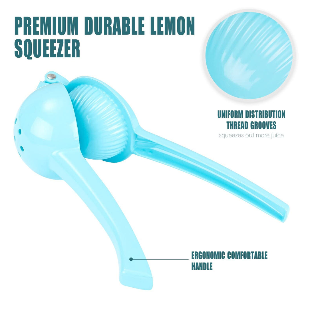 Manual Juicer Citrus Lemon Squeezer, Fruit Juicer Lime Press Metal