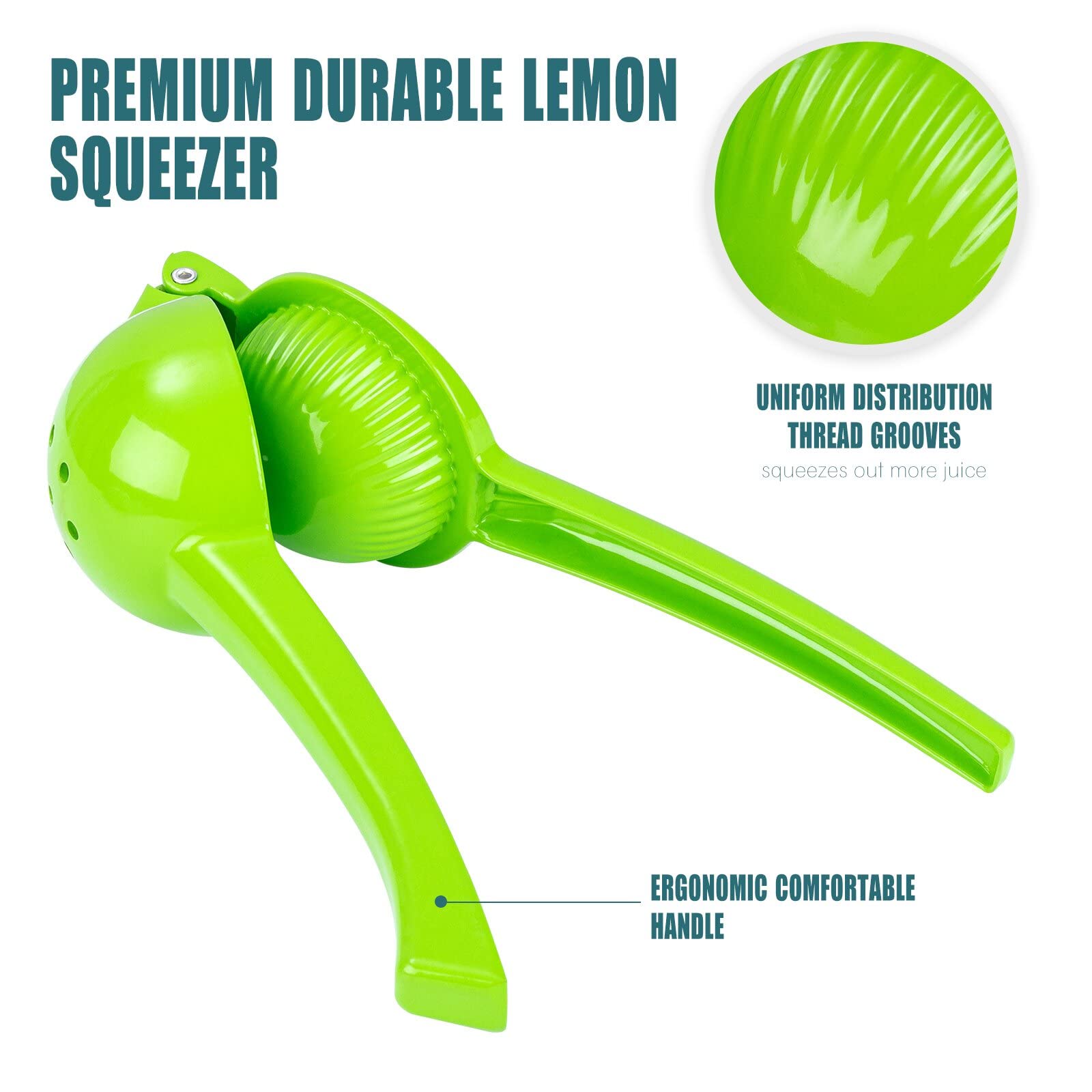 Manual Juicer Citrus Lemon Squeezer, Fruit Juicer Lime Press Metal