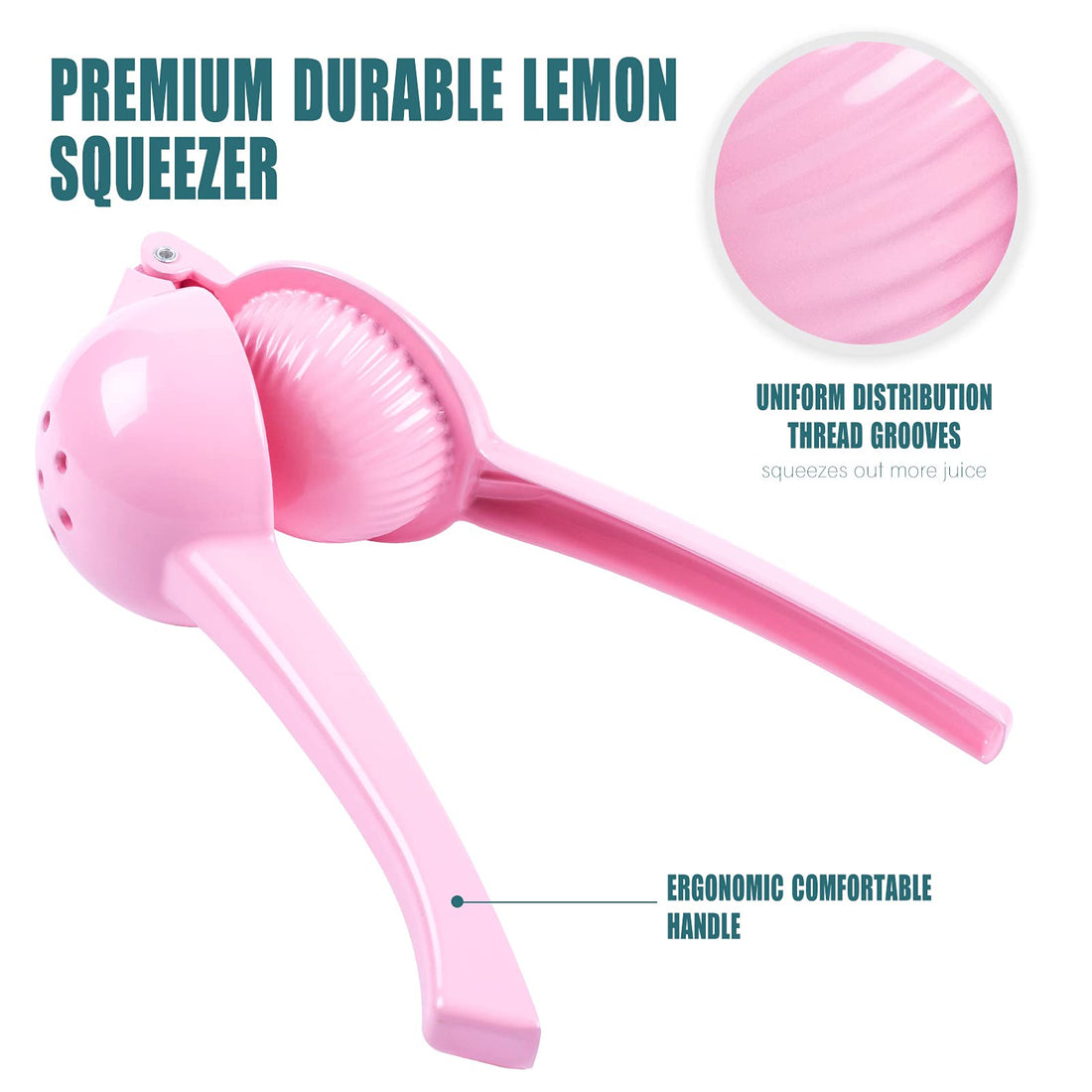 Manual Juicer Citrus Lemon Squeezer, Fruit Juicer Lime Press Metal