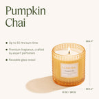 Amber Bergamot & Clove Fall Scented Candle – 10 oz
