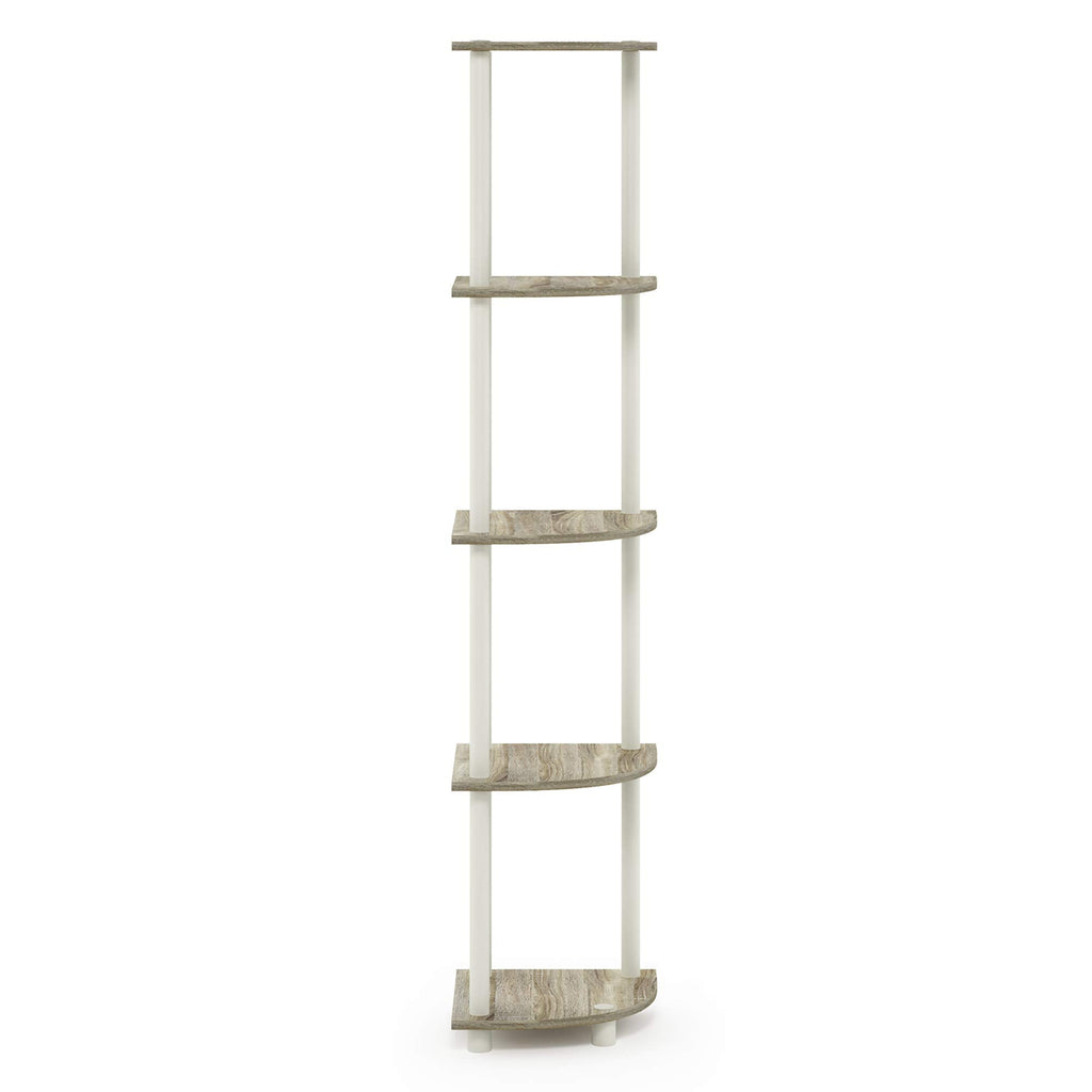 Furinno Turn-N-Tube 5 Tier Corner Display for Any Room