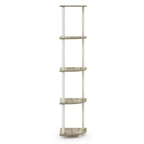 Furinno Turn-N-Tube 5 Tier Corner Display for Any Room