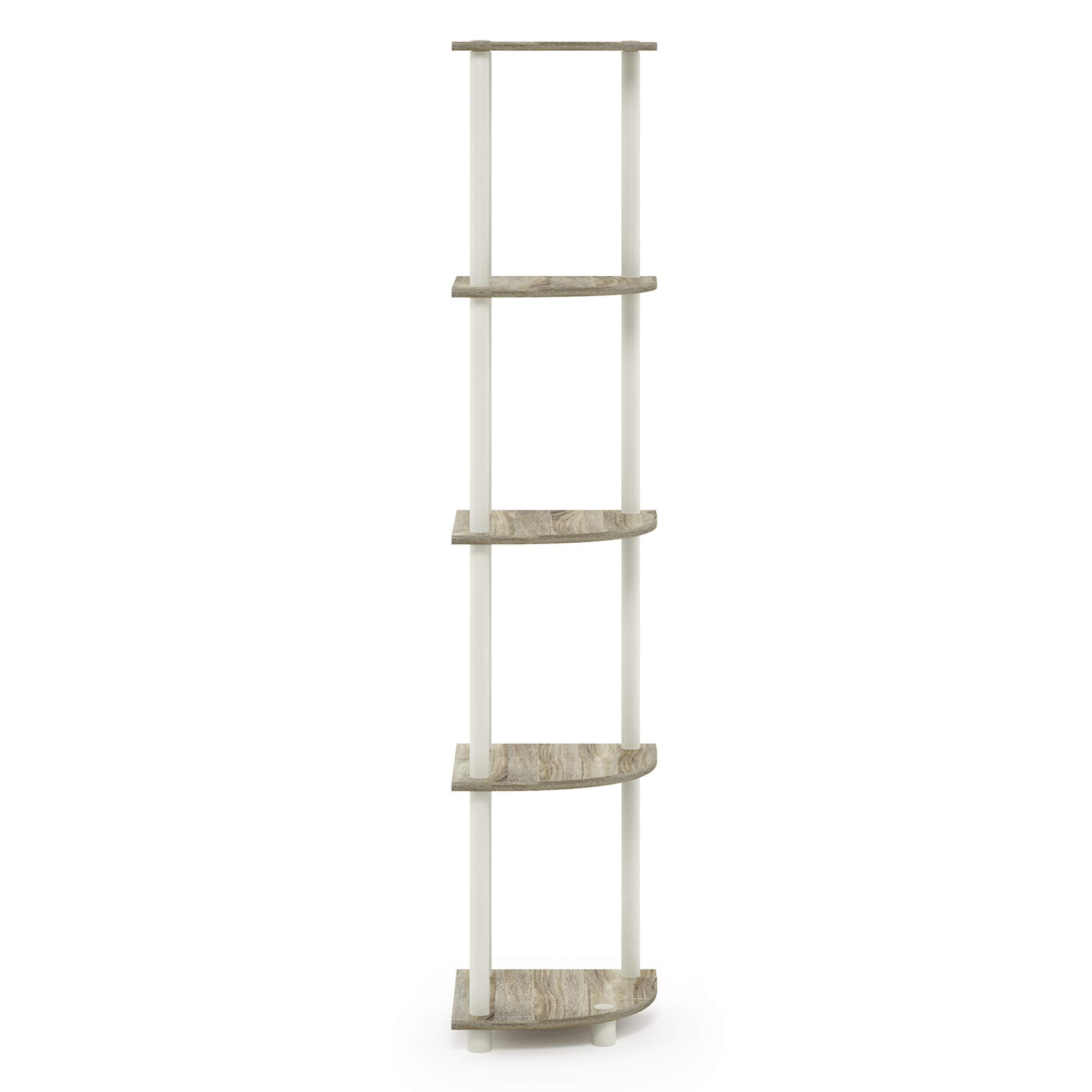Furinno Turn-N-Tube 5 Tier Corner Display for Any Room