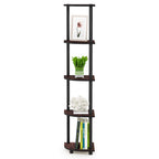 Furinno Turn-N-Tube 5 Tier Corner Display for Any Room