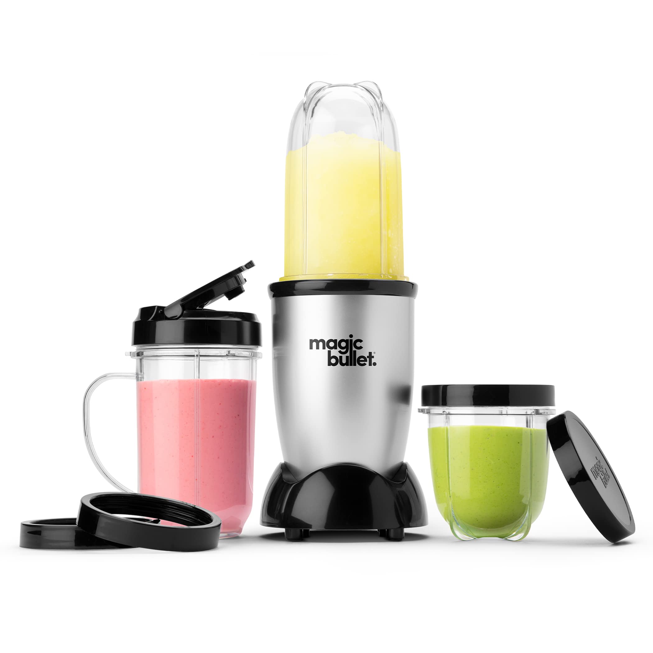 Magic Bullet Blender Silver 11 Piece Set - Quick & Easy Meals